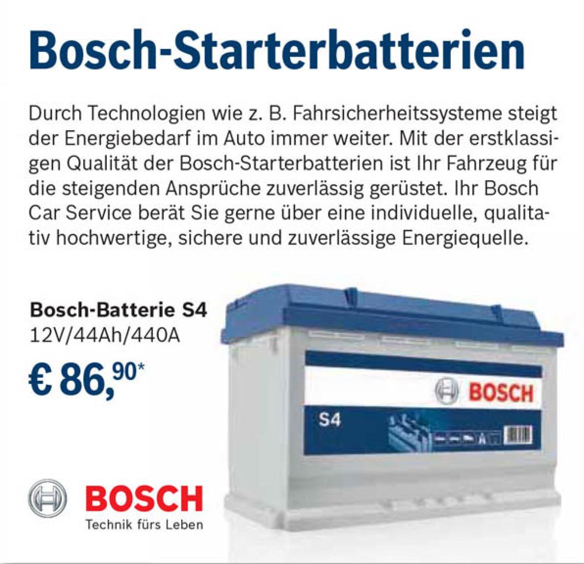 Bosch Car Service Autowerkstatt Fur Alle Marken Modelle